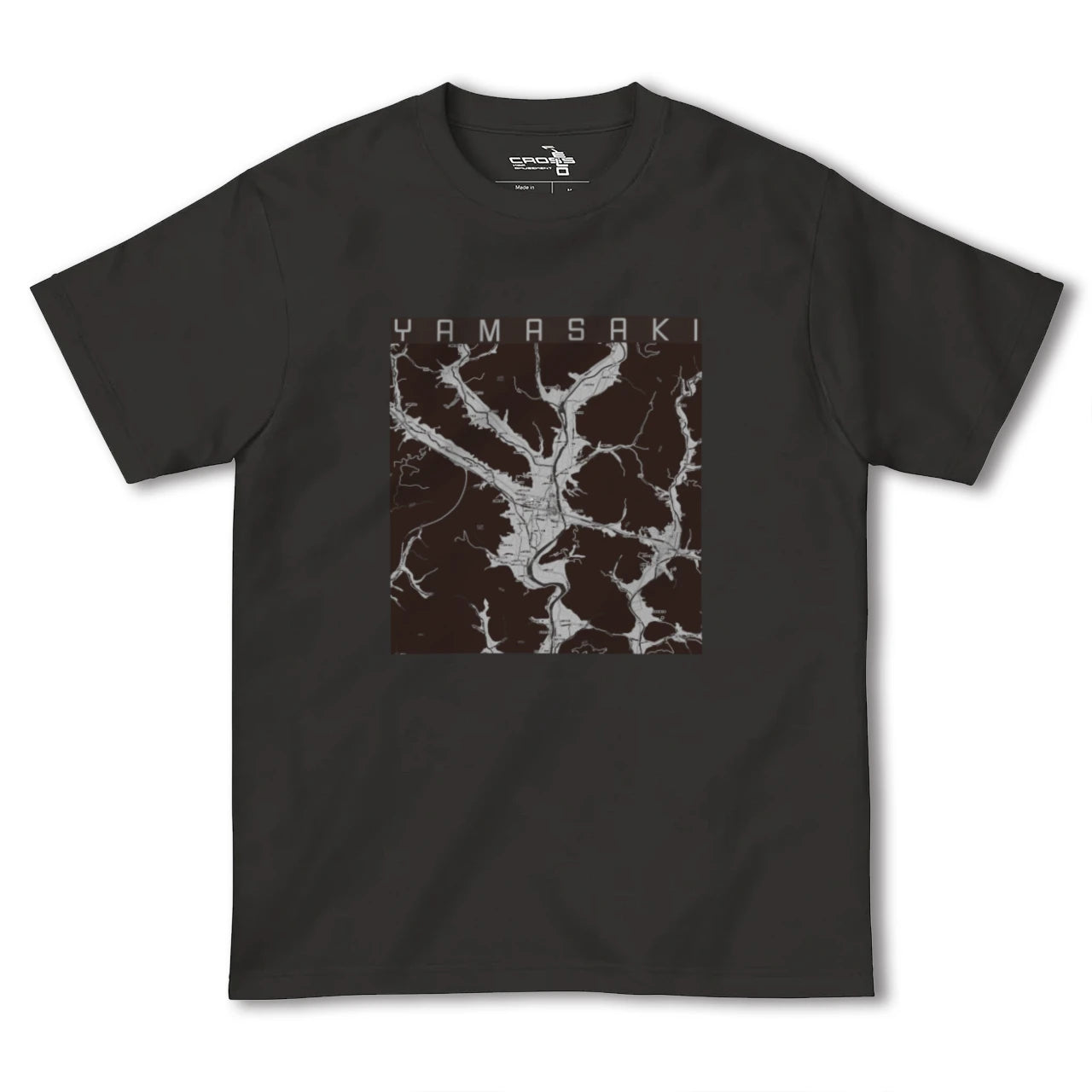 【山崎(兵庫県)】地図柄ヘビーウェイトTシャツ