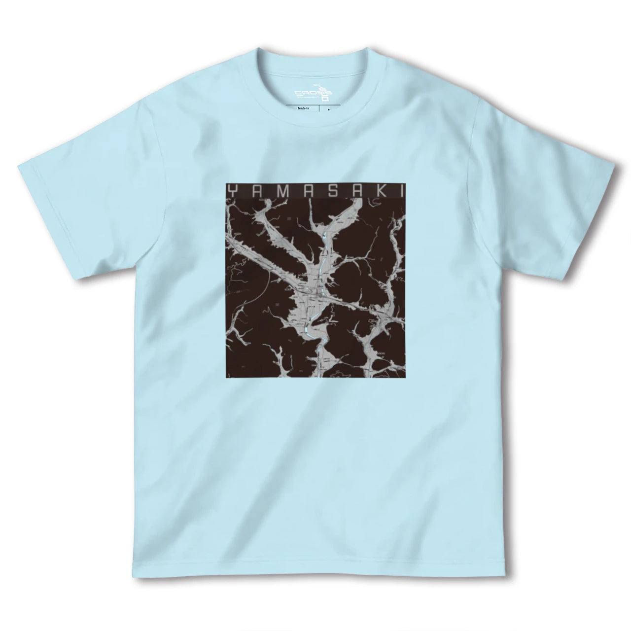 【山崎(兵庫県)】地図柄ヘビーウェイトTシャツ