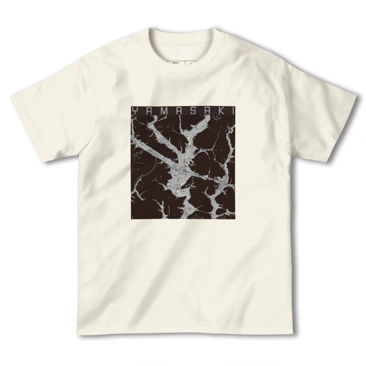【山崎(兵庫県)】地図柄ヘビーウェイトTシャツ