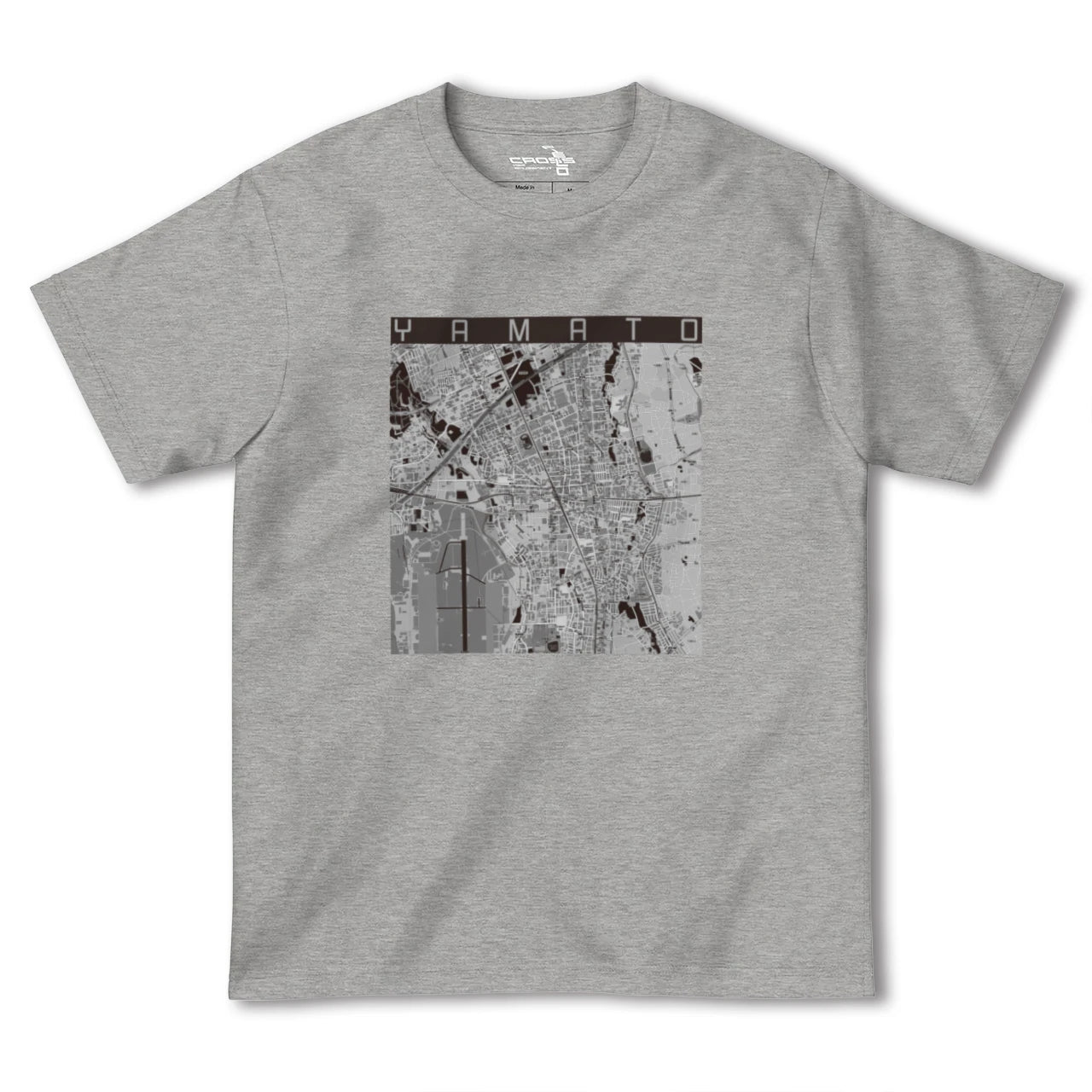 【大和(神奈川県)】地図柄ヘビーウェイトTシャツ