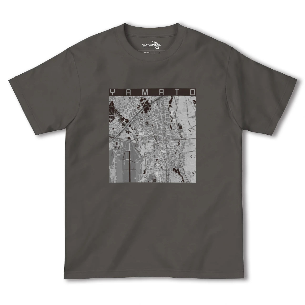 【大和(神奈川県)】地図柄ヘビーウェイトTシャツ