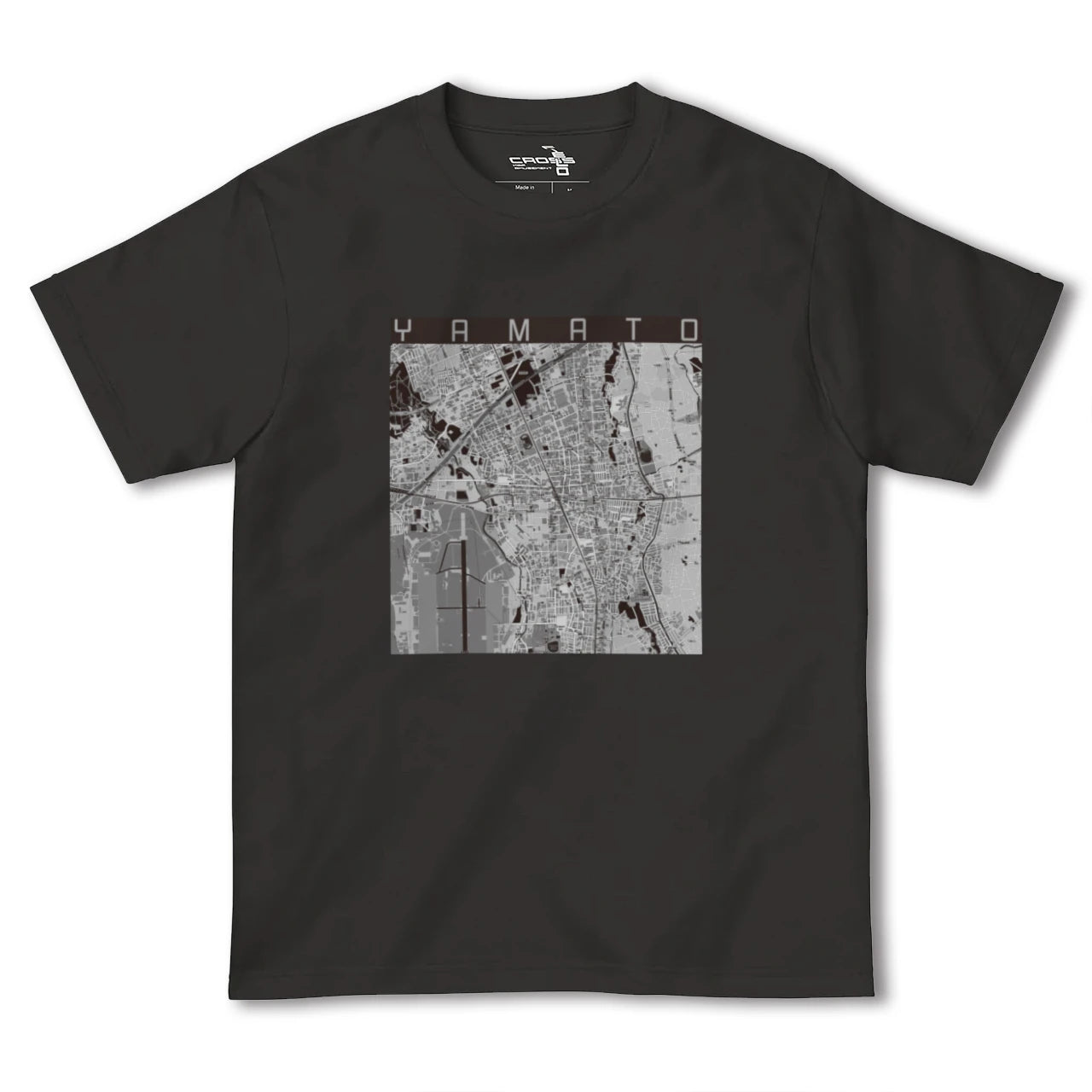 【大和(神奈川県)】地図柄ヘビーウェイトTシャツ
