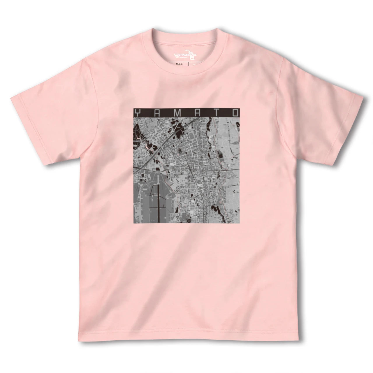 【大和(神奈川県)】地図柄ヘビーウェイトTシャツ