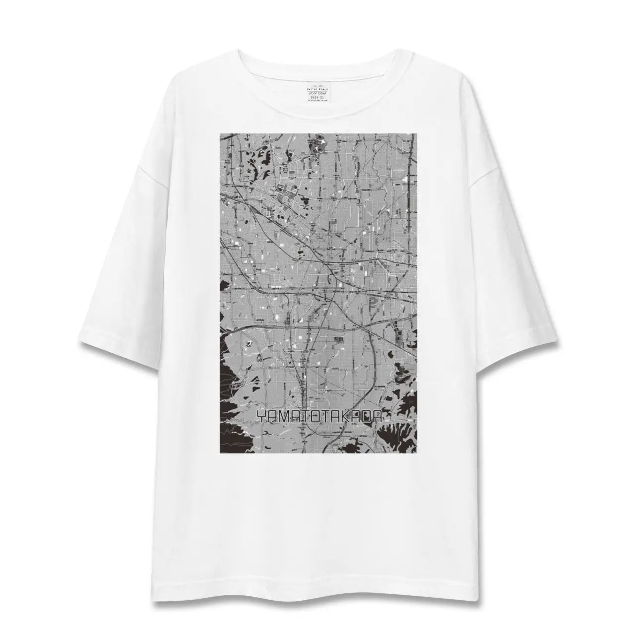 【大和高田(奈良県)】地図柄ビッグシルエットTシャツ