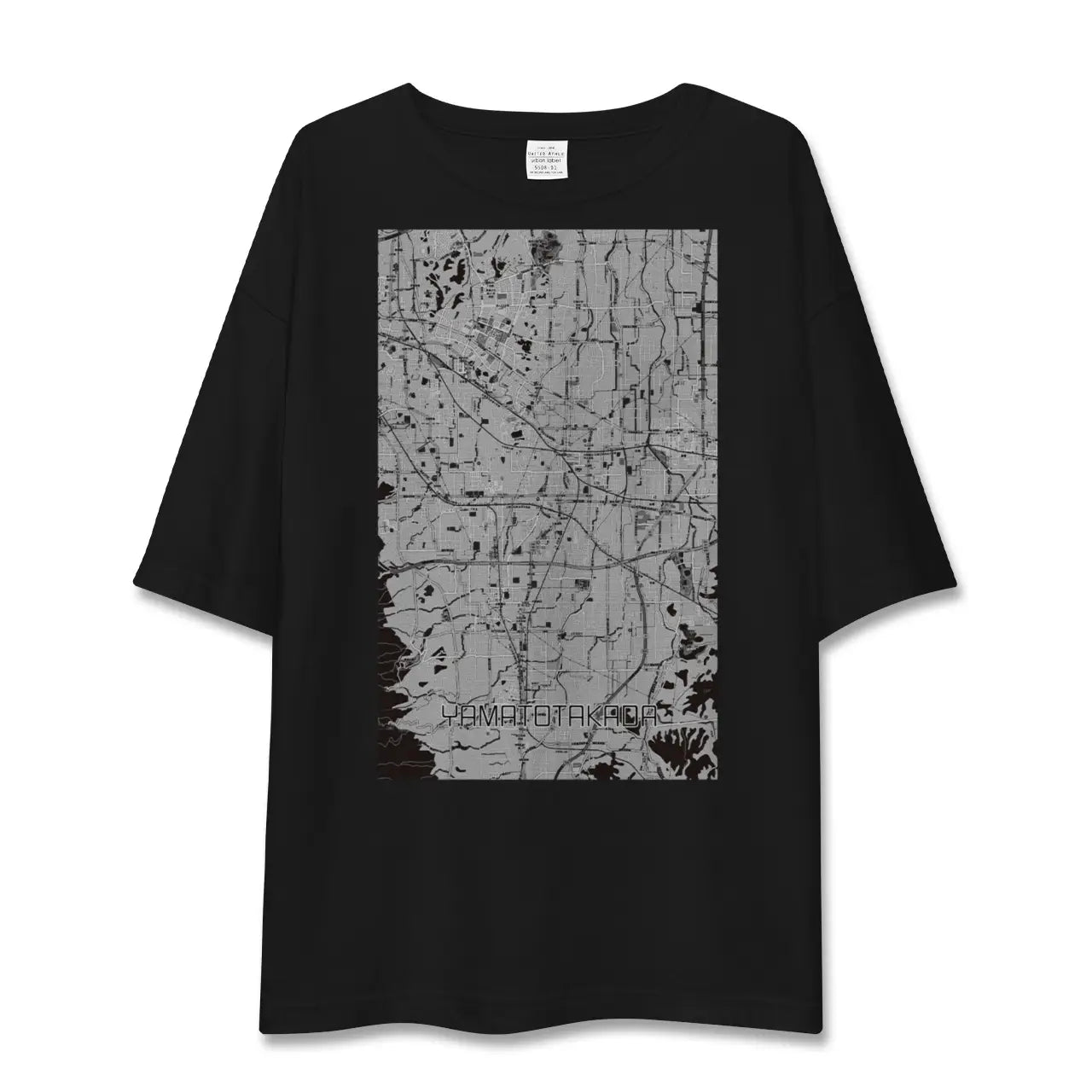 【大和高田(奈良県)】地図柄ビッグシルエットTシャツ