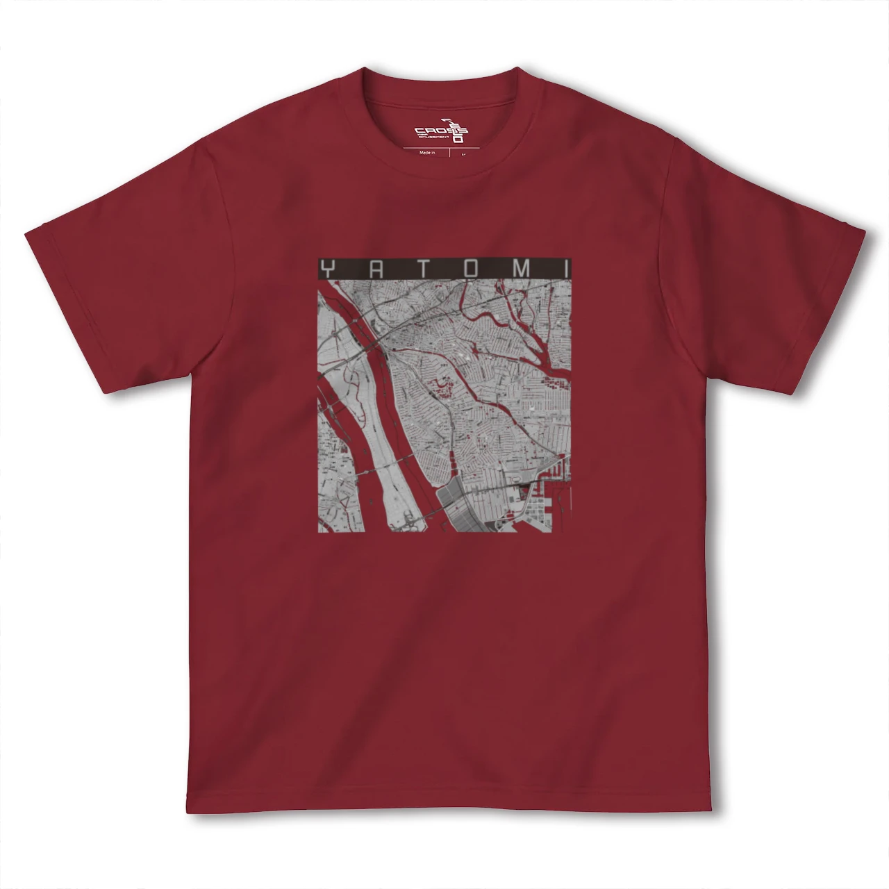 【弥富(愛知県)】地図柄ヘビーウェイトTシャツ