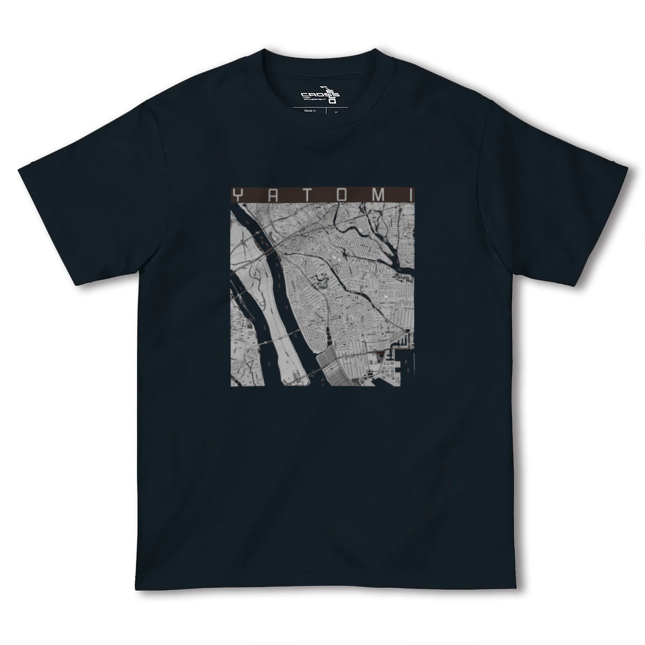 【弥富(愛知県)】地図柄ヘビーウェイトTシャツ