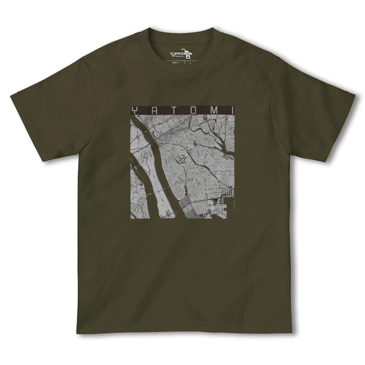 【弥富(愛知県)】地図柄ヘビーウェイトTシャツ