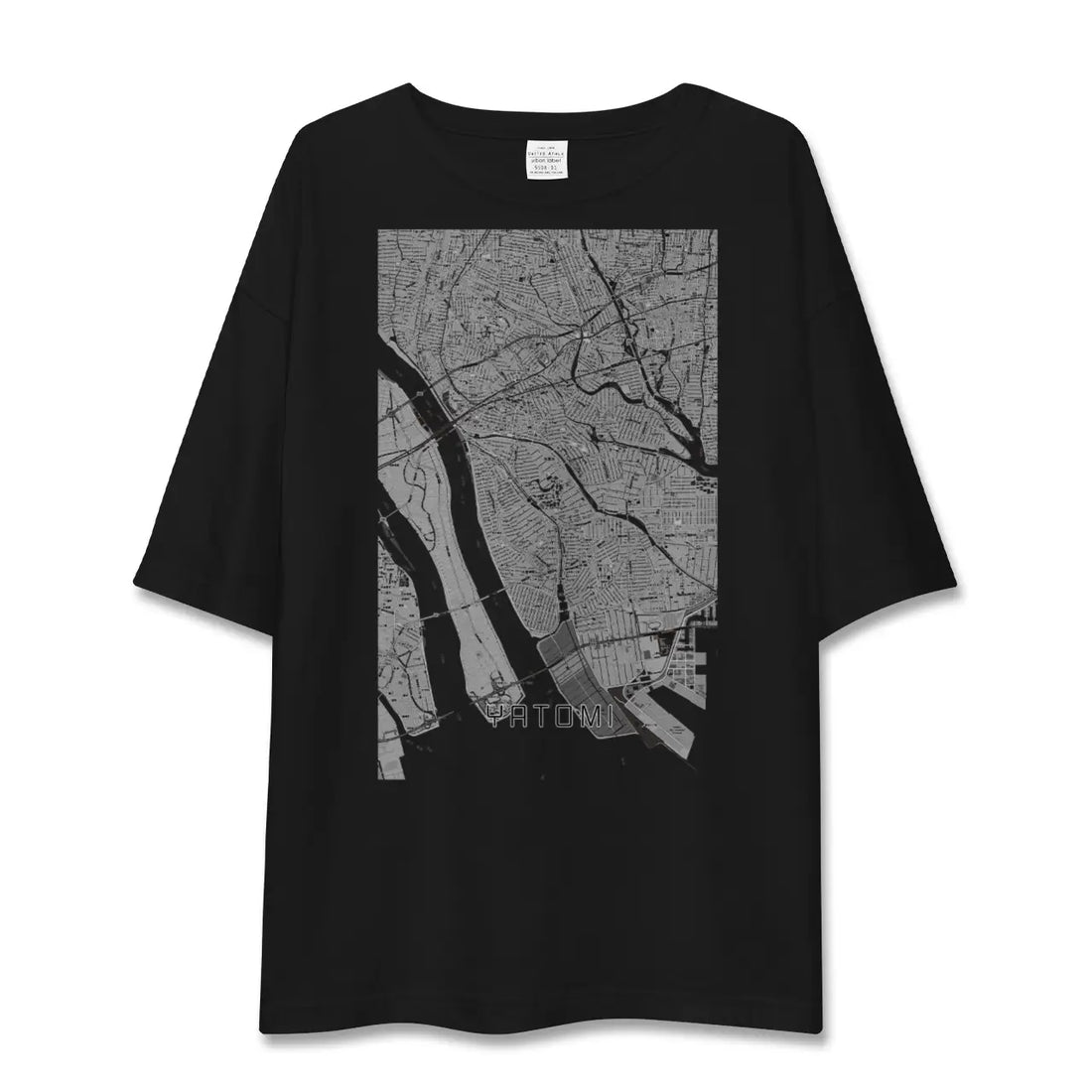 【弥富(愛知県)】地図柄ビッグシルエットTシャツ