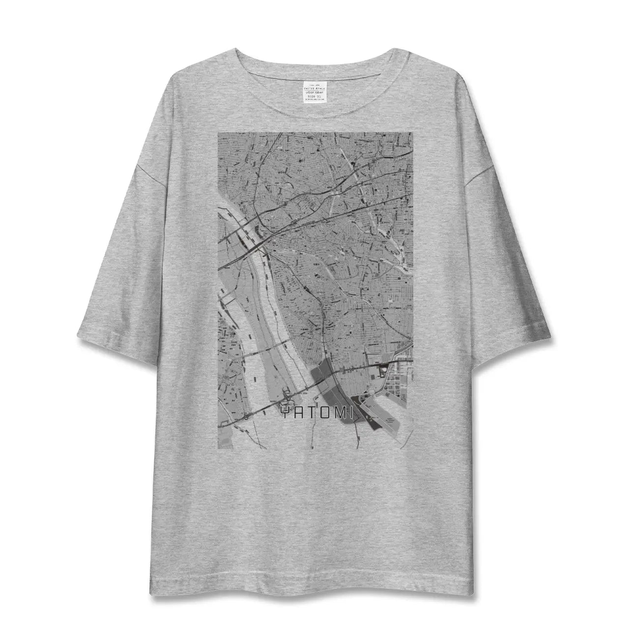 【弥富(愛知県)】地図柄ビッグシルエットTシャツ
