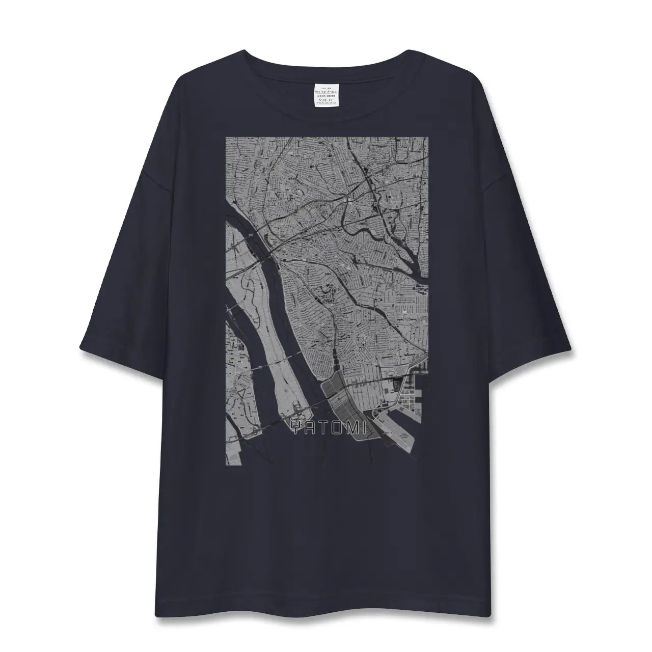 【弥富(愛知県)】地図柄ビッグシルエットTシャツ