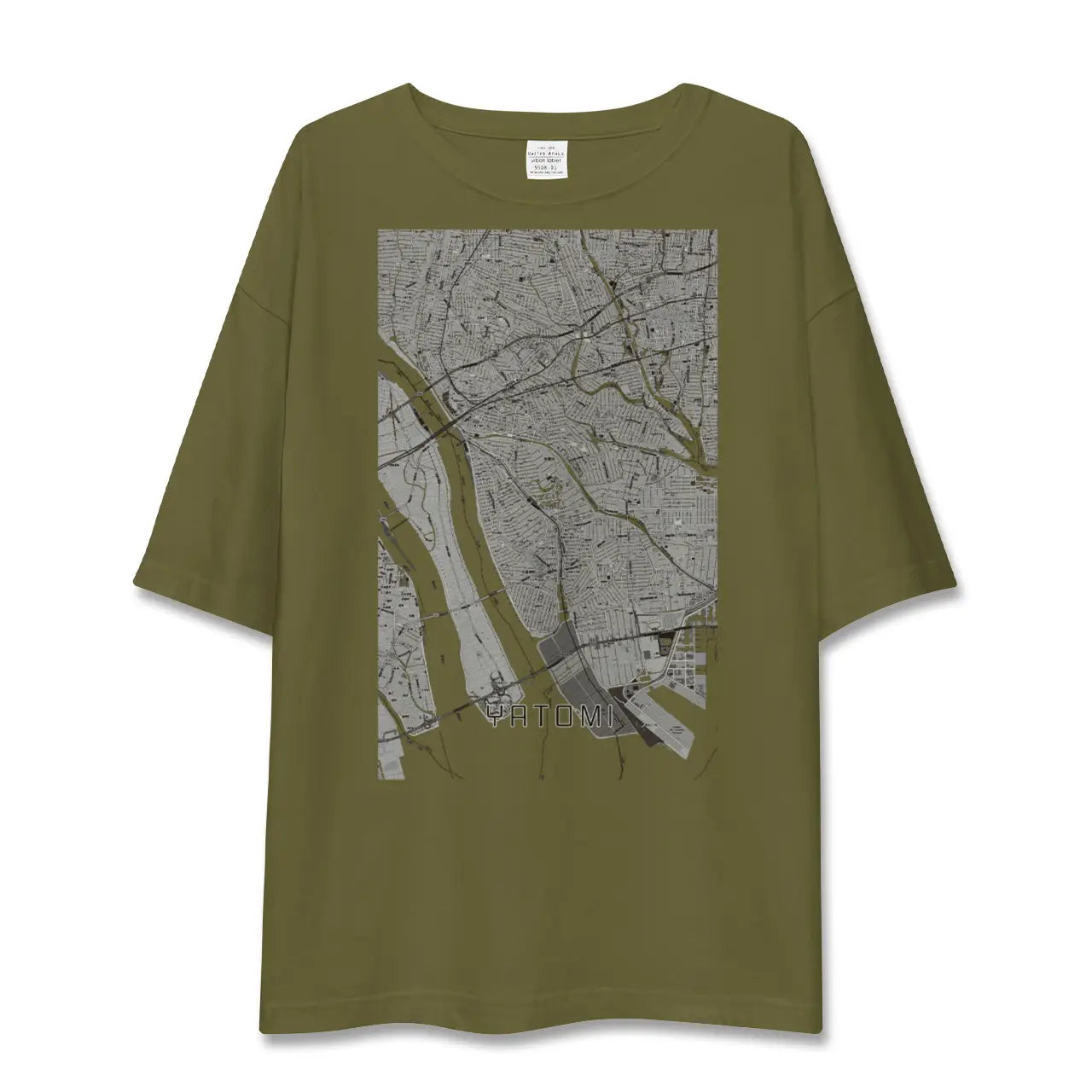 【弥富(愛知県)】地図柄ビッグシルエットTシャツ