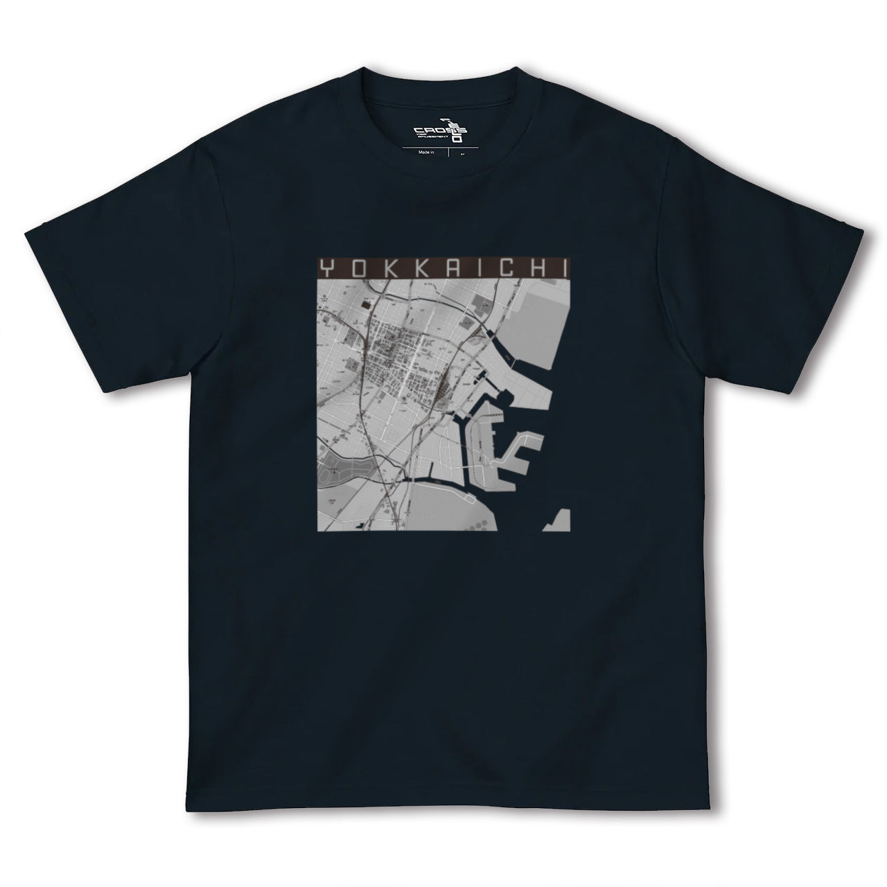 【四日市(三重県)】地図柄ヘビーウェイトTシャツ