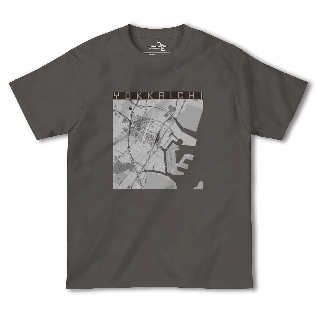 【四日市(三重県)】地図柄ヘビーウェイトTシャツ