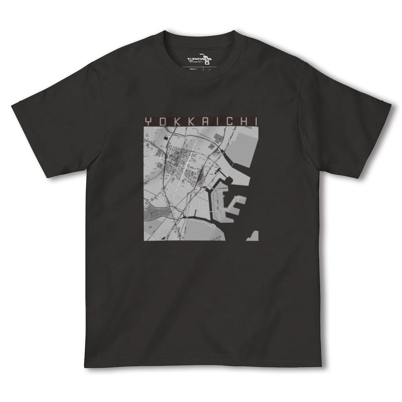 【四日市(三重県)】地図柄ヘビーウェイトTシャツ