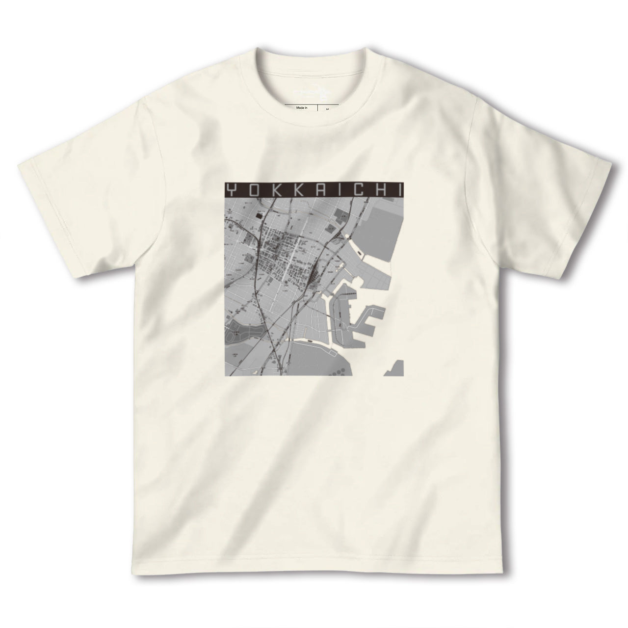 【四日市(三重県)】地図柄ヘビーウェイトTシャツ