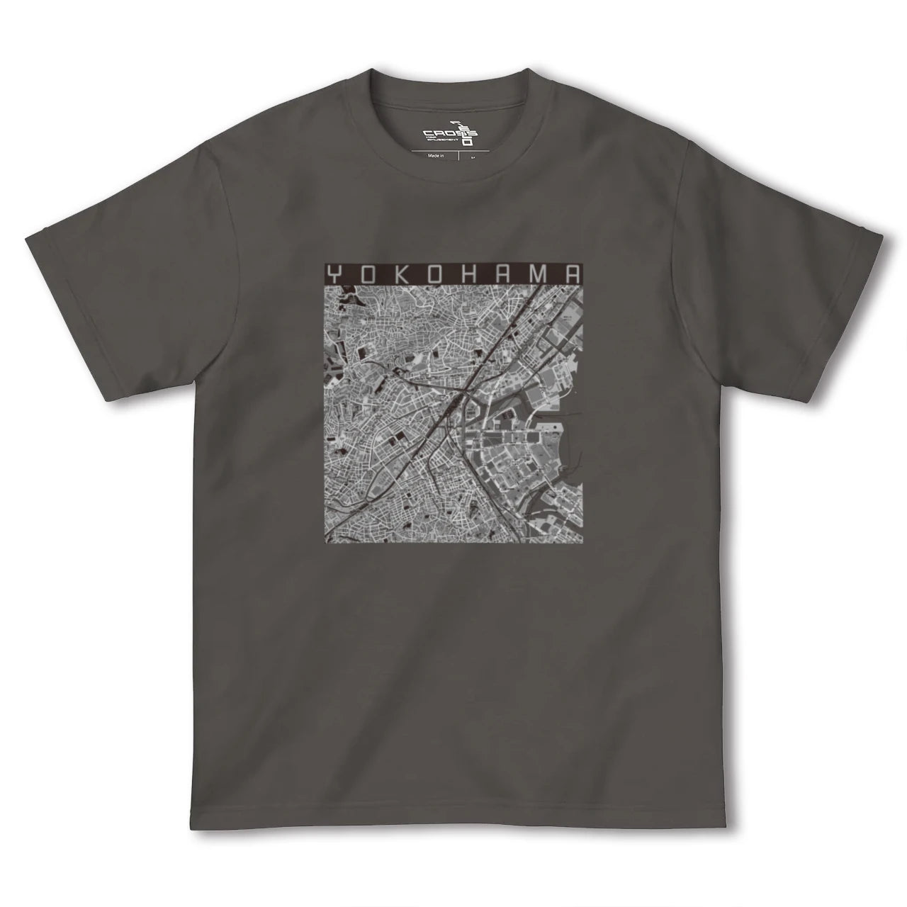 【横浜2(神奈川県)】地図柄ヘビーウェイトTシャツ