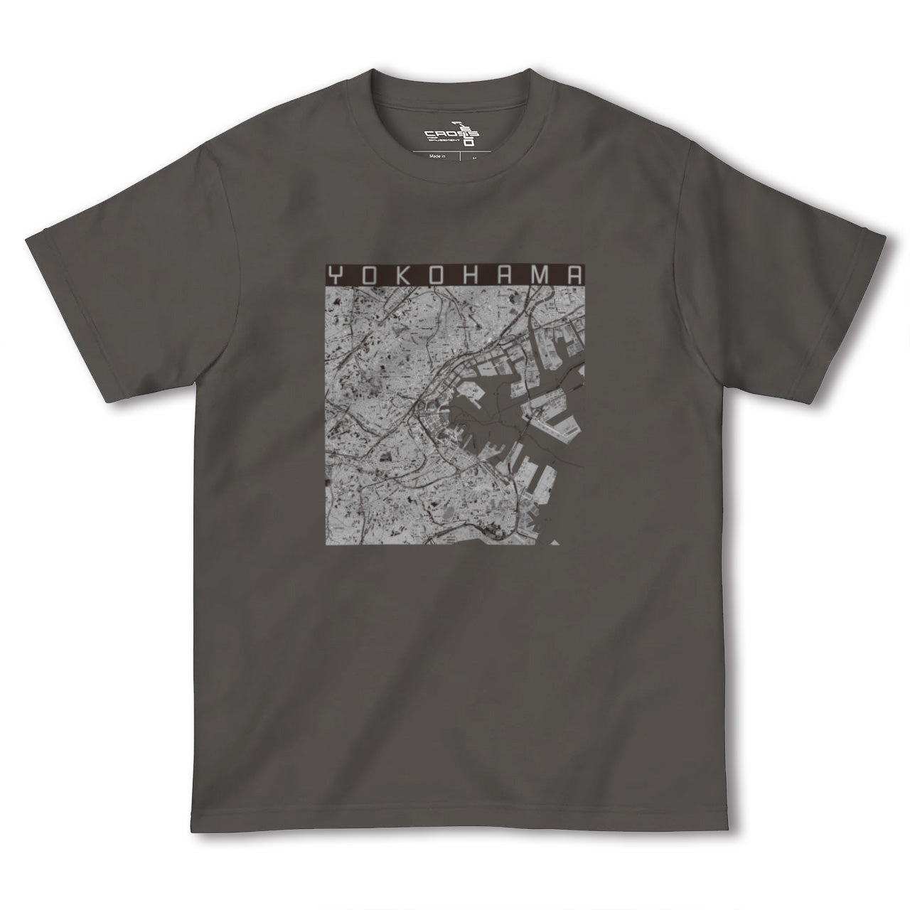【横浜(神奈川県)】地図柄ヘビーウェイトTシャツ