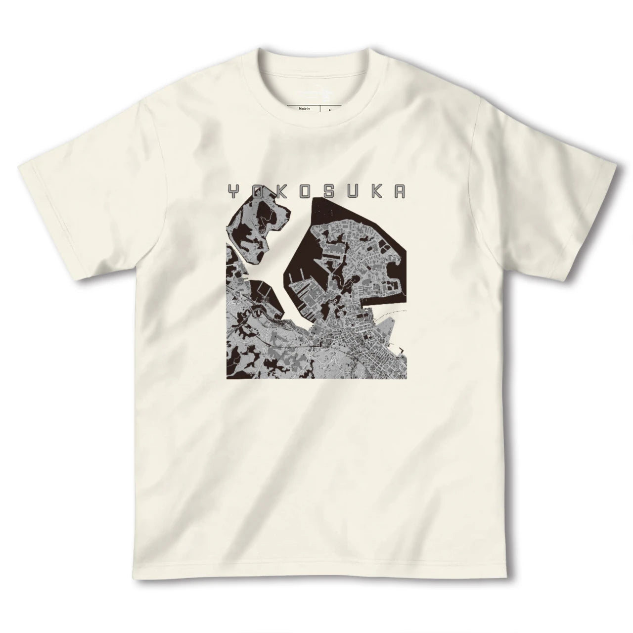 【横須賀(神奈川県)】地図柄ヘビーウェイトTシャツ