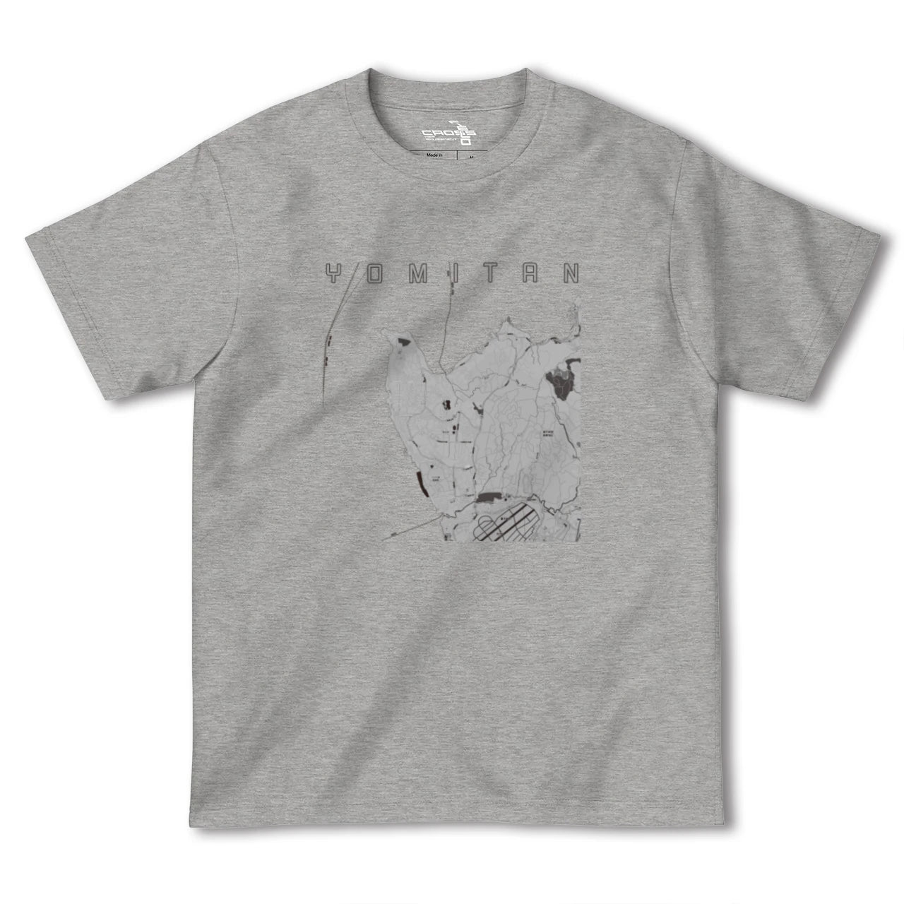 【読谷(沖縄県)】地図柄ヘビーウェイトTシャツ