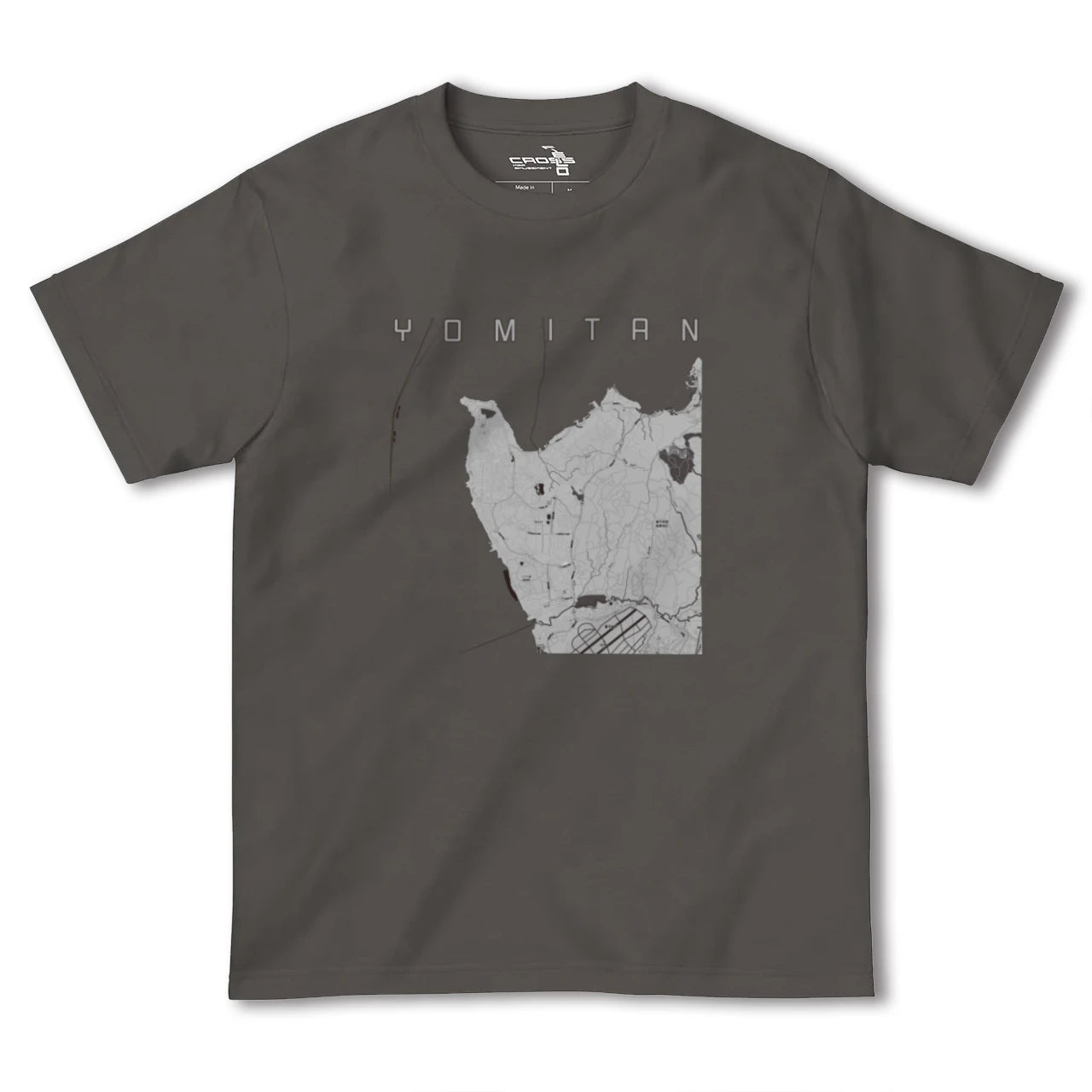 【読谷(沖縄県)】地図柄ヘビーウェイトTシャツ