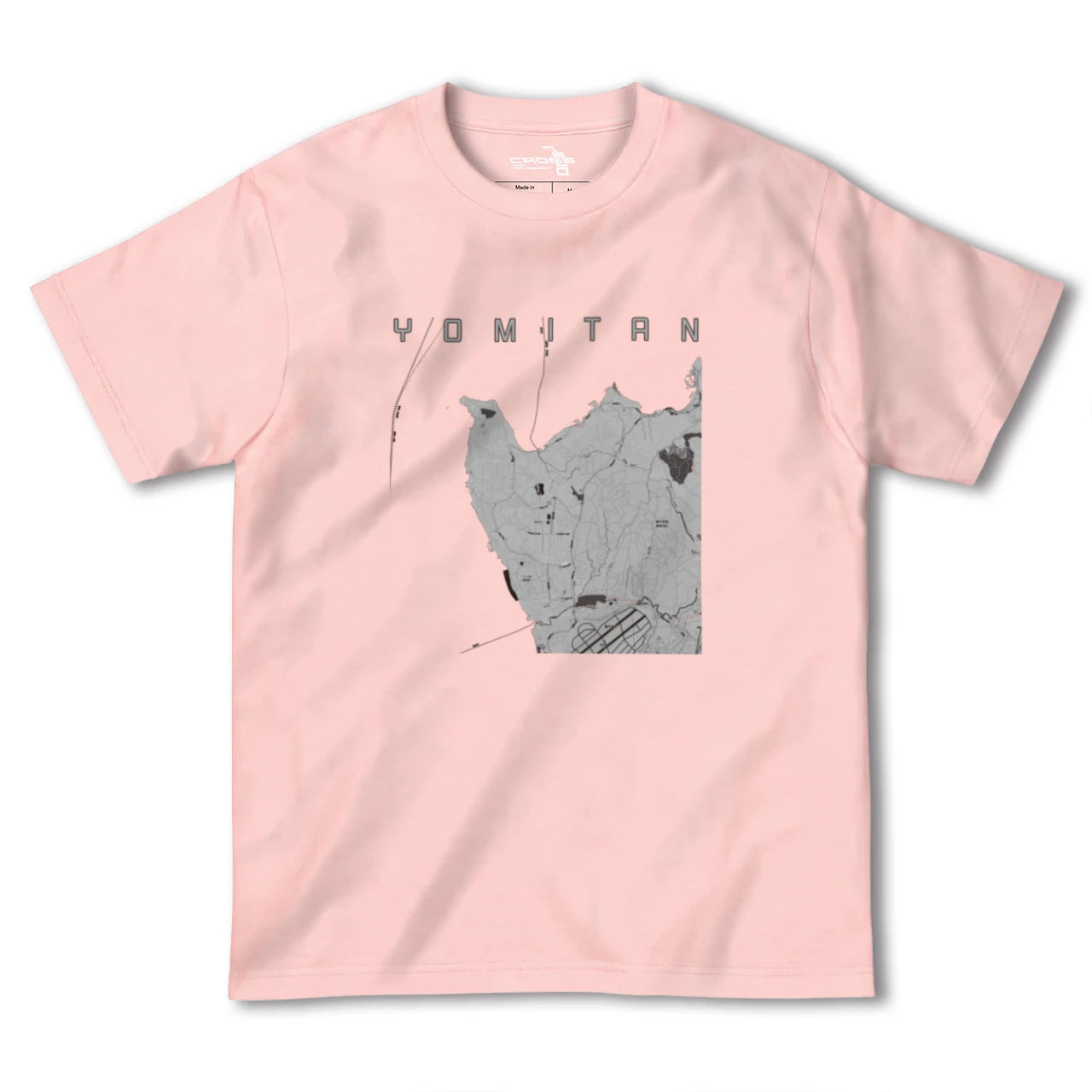 【読谷(沖縄県)】地図柄ヘビーウェイトTシャツ