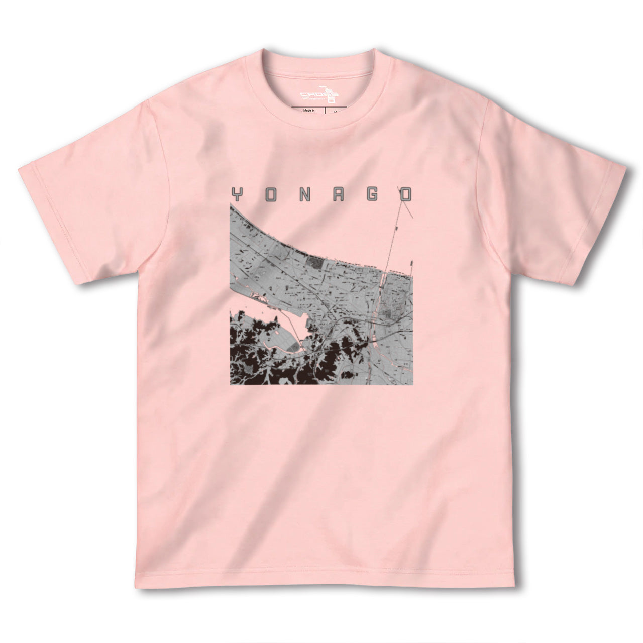 【米子(鳥取県)】地図柄ヘビーウェイトTシャツ