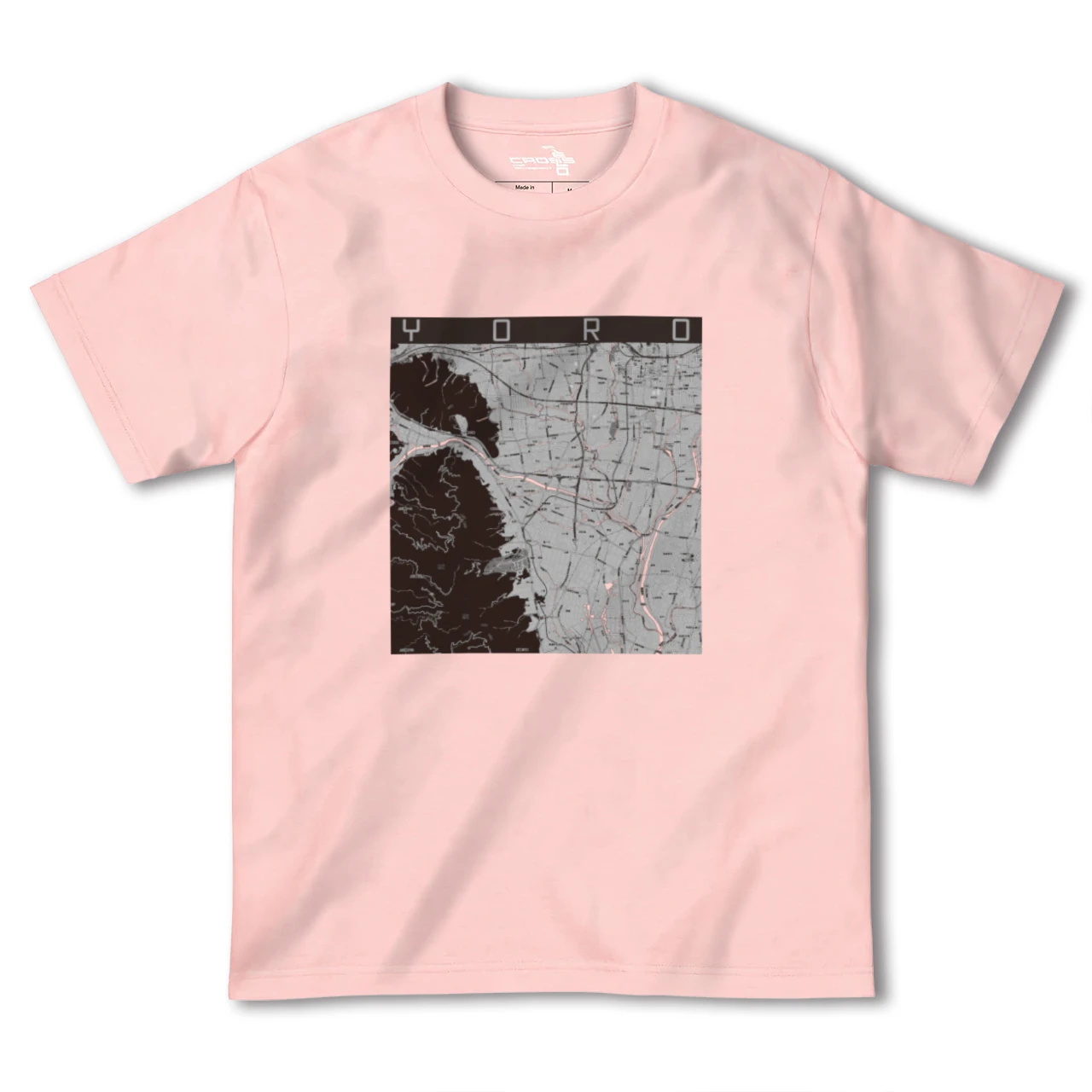 【養老(岐阜県)】地図柄ヘビーウェイトTシャツ