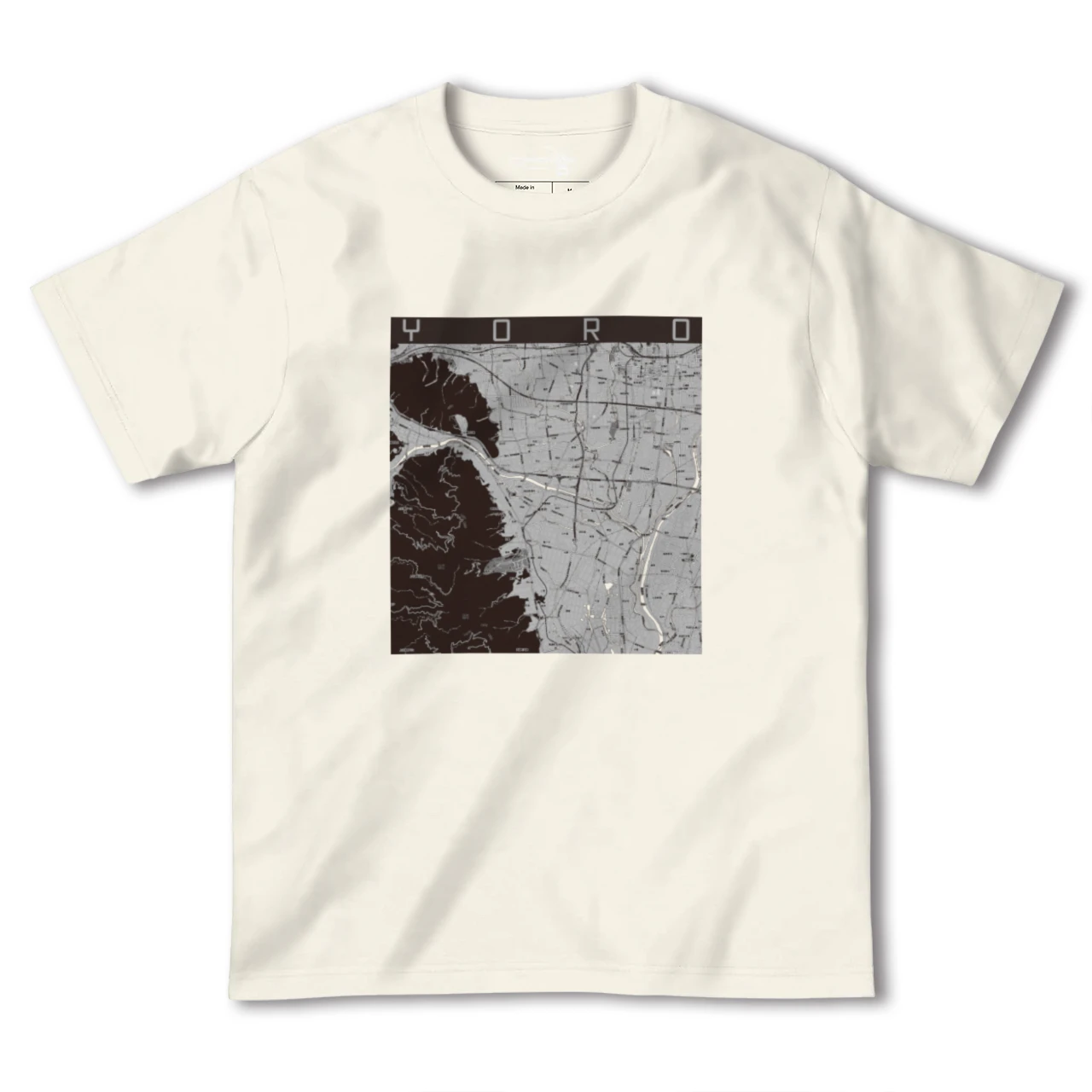 【養老(岐阜県)】地図柄ヘビーウェイトTシャツ