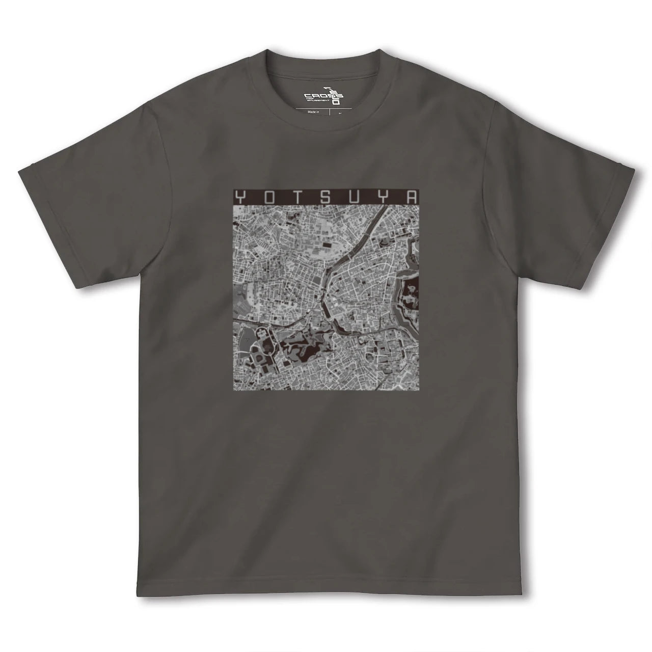 【四ツ谷(東京都)】地図柄ヘビーウェイトTシャツ