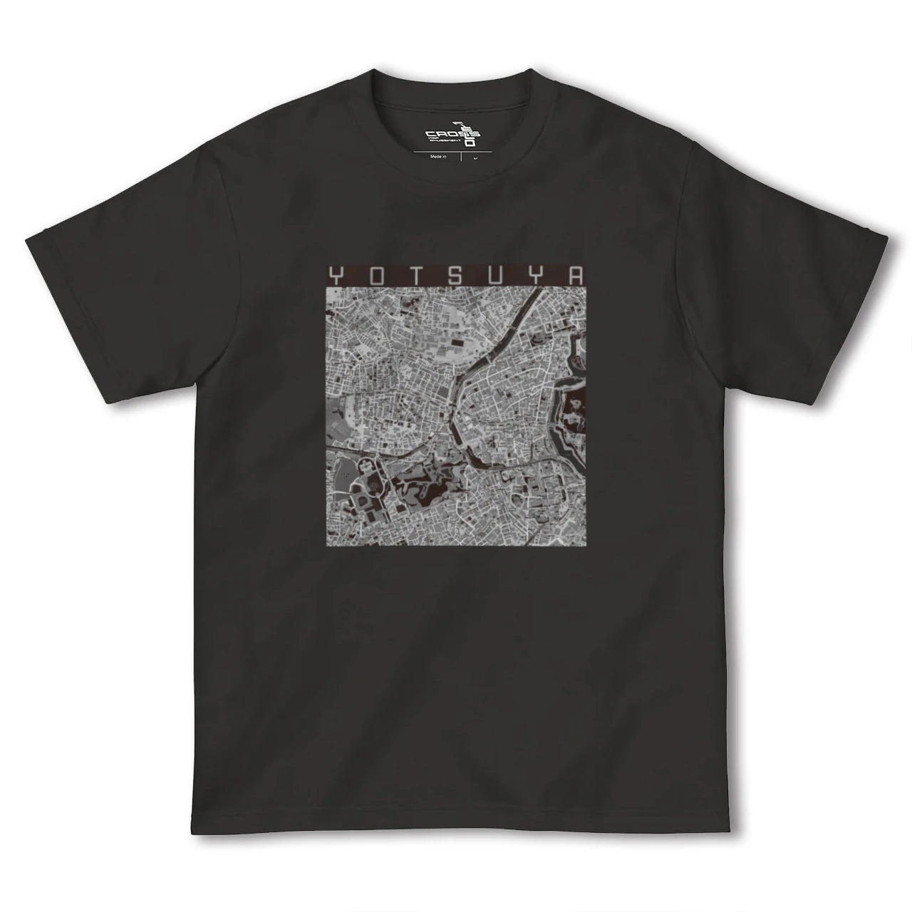 【四ツ谷(東京都)】地図柄ヘビーウェイトTシャツ