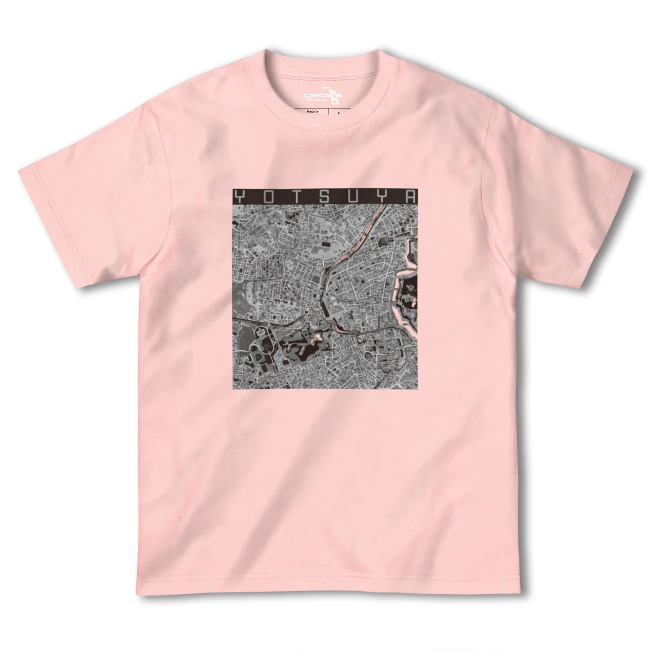 【四ツ谷(東京都)】地図柄ヘビーウェイトTシャツ