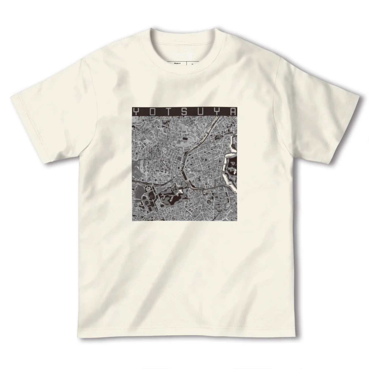 【四ツ谷(東京都)】地図柄ヘビーウェイトTシャツ