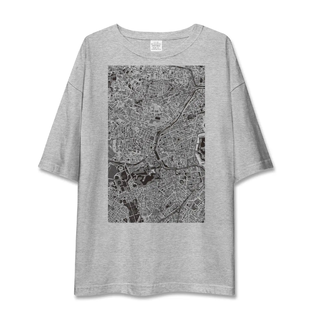 【四ツ谷(東京都)】地図柄ビッグシルエットTシャツ