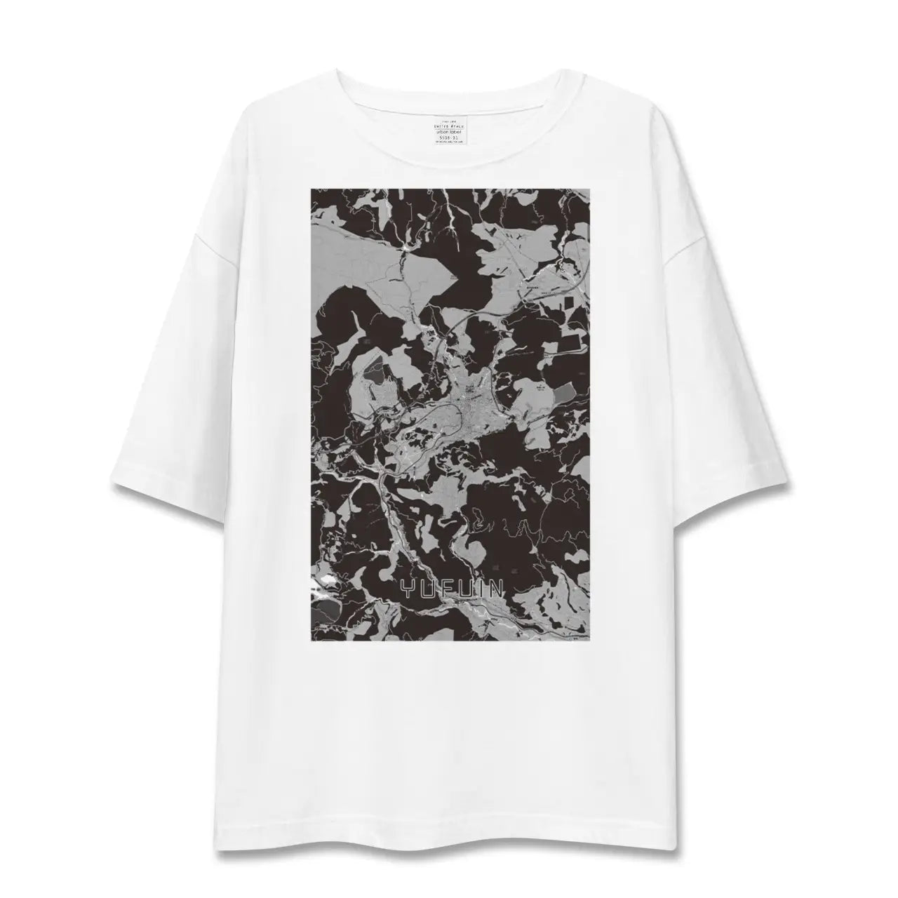 【湯布院(大分県)】地図柄ビッグシルエットTシャツ