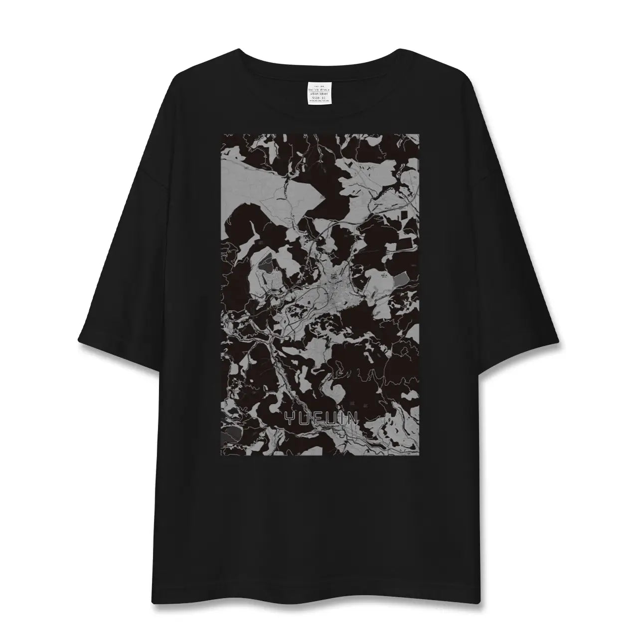 【湯布院(大分県)】地図柄ビッグシルエットTシャツ