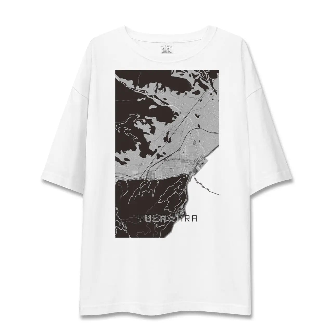 【湯河原(神奈川県)】地図柄ビッグシルエットTシャツ