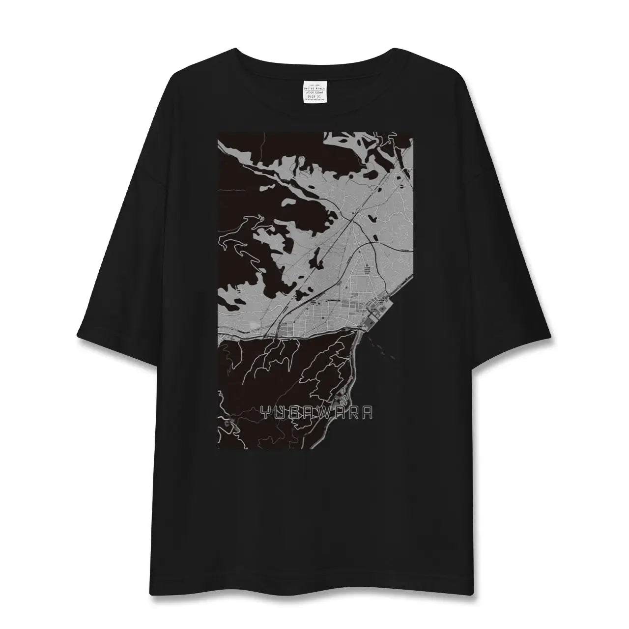 【湯河原(神奈川県)】地図柄ビッグシルエットTシャツ