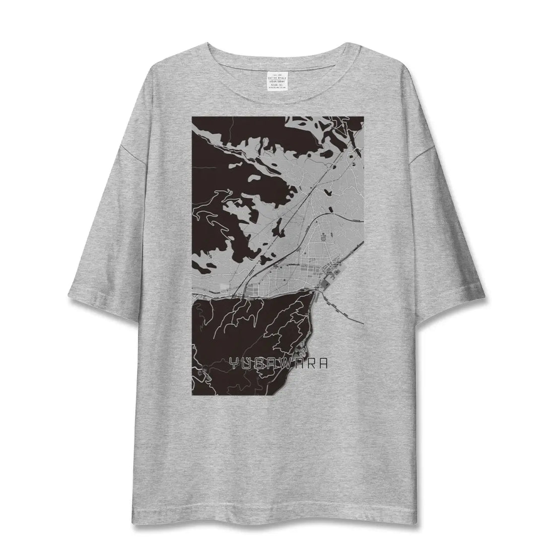 【湯河原(神奈川県)】地図柄ビッグシルエットTシャツ