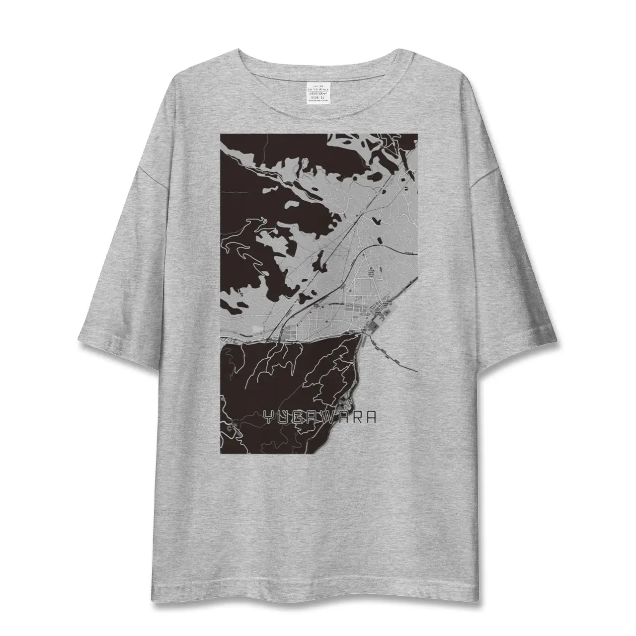 【湯河原(神奈川県)】地図柄ビッグシルエットTシャツ