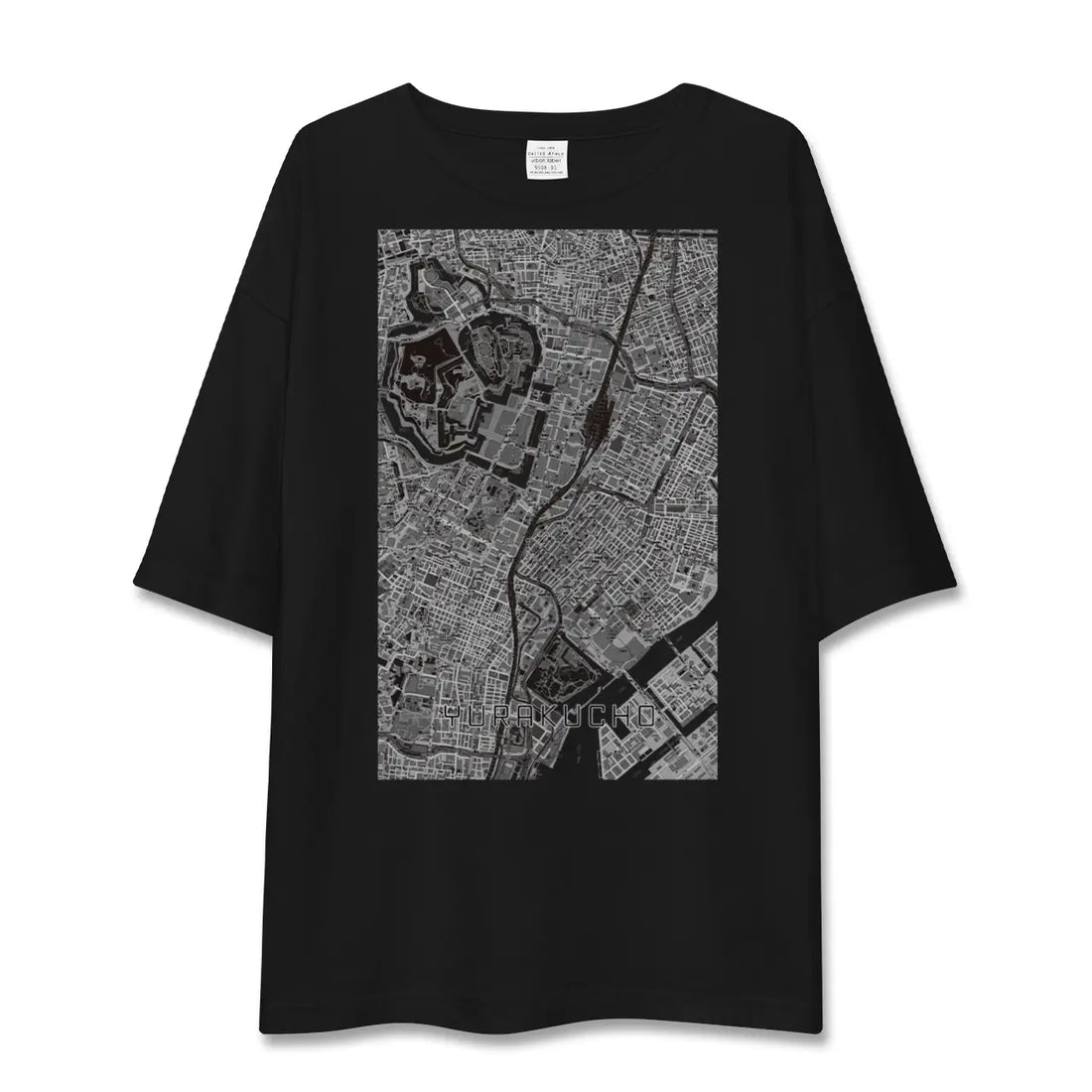 【有楽町(東京都)】地図柄ビッグシルエットTシャツ