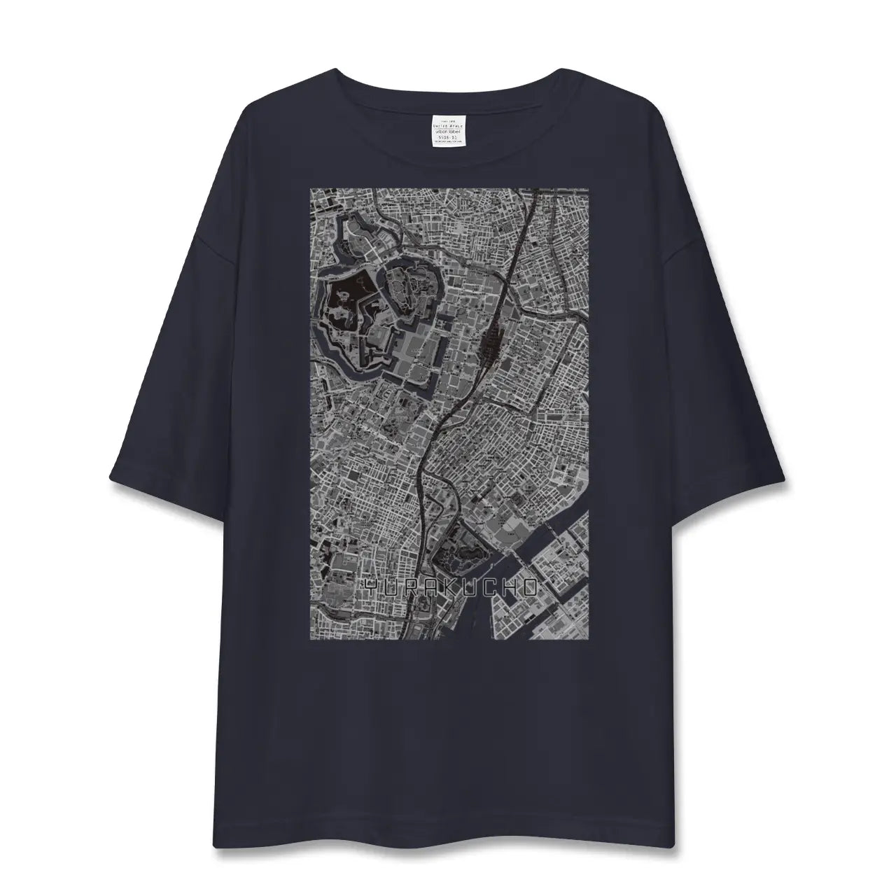 【有楽町(東京都)】地図柄ビッグシルエットTシャツ