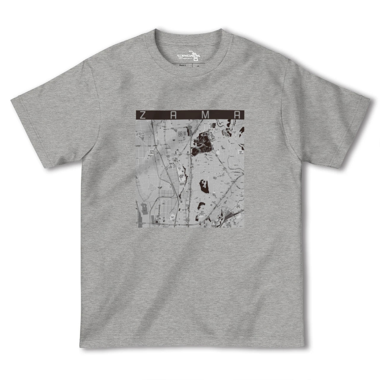 【座間(神奈川県)】地図柄ヘビーウェイトTシャツ