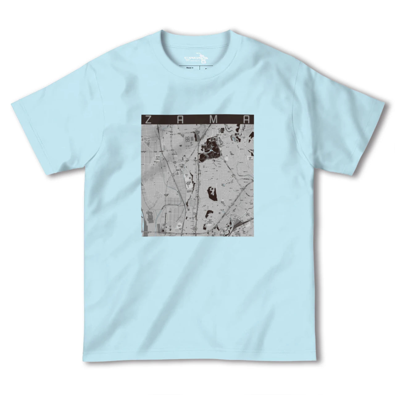【座間(神奈川県)】地図柄ヘビーウェイトTシャツ