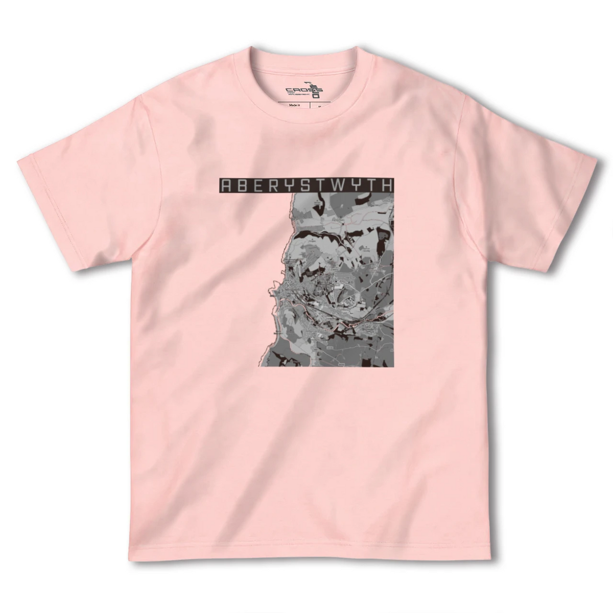 【アベリストウィス（イギリス）】地図柄ヘビーウェイトTシャツ