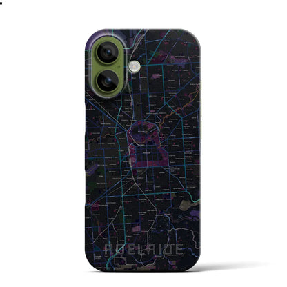 【アデレード（オーストラリア）】地図柄iPhoneケース（バックカバータイプ）