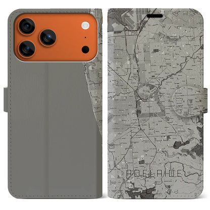 【アデレード（オーストラリア）】地図柄iPhoneケース（手帳タイプ）