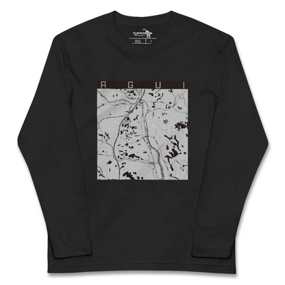 【阿久比（愛知県）】地図柄ロングスリーブTシャツ