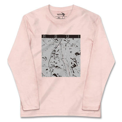 【阿久比（愛知県）】地図柄ロングスリーブTシャツ
