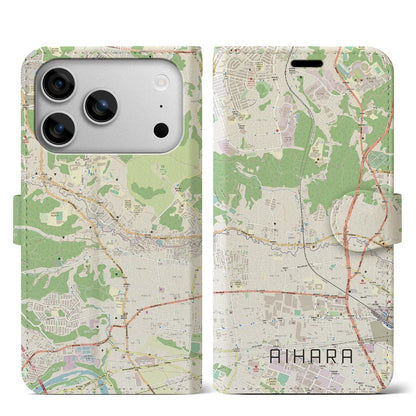 【相原（東京都）】地図柄iPhoneケース（手帳タイプ）